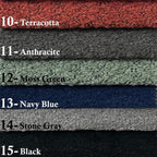 Woven color chart colors 10-15