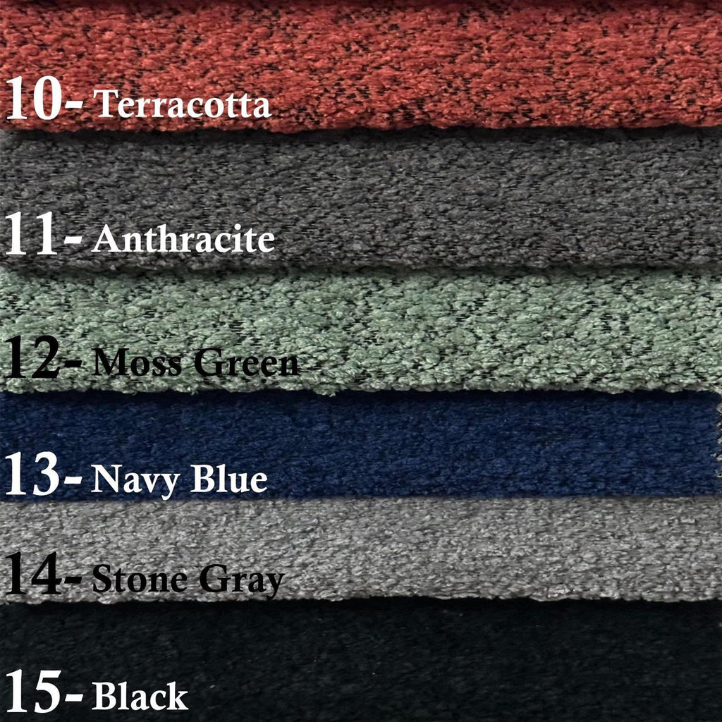 Woven color chart colors 10-15