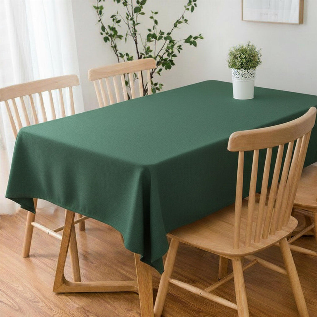 Stain Resistant Cotton Tablecloth — 58 Colors, Custom Size