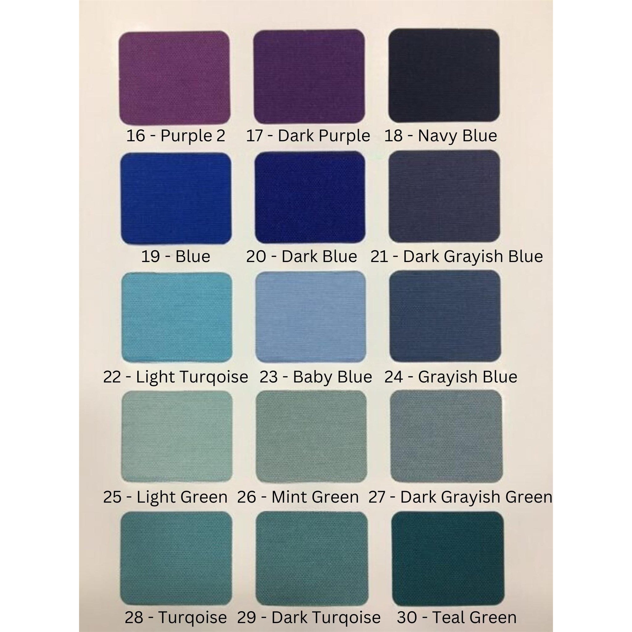 Stain Resistant Cotton Tablecloth — 58 Colors, Custom Size