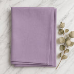 Cotton Linen Tablecloth — Lavender, 60 Colors, Custom Size