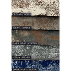 Velvet Tablecloth — Navy Blue & Copper, 13 Colors, Custom Size