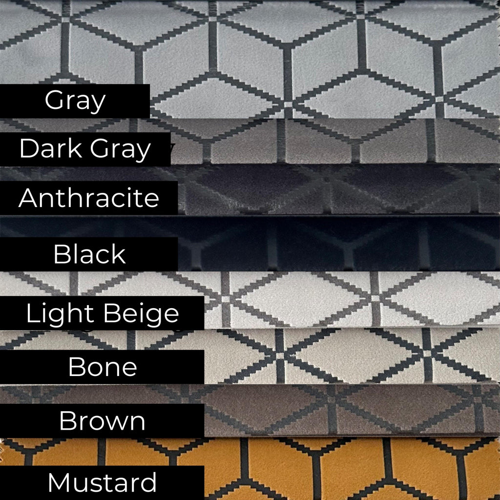 Geometric velvet color chart — part 1