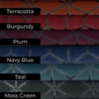 Geometric velvet color chart — part 2