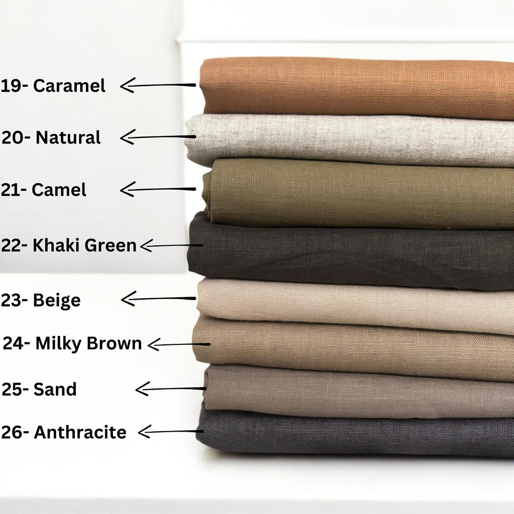 Linen tablecloth in home decor