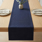 Washed linen fabric close-up