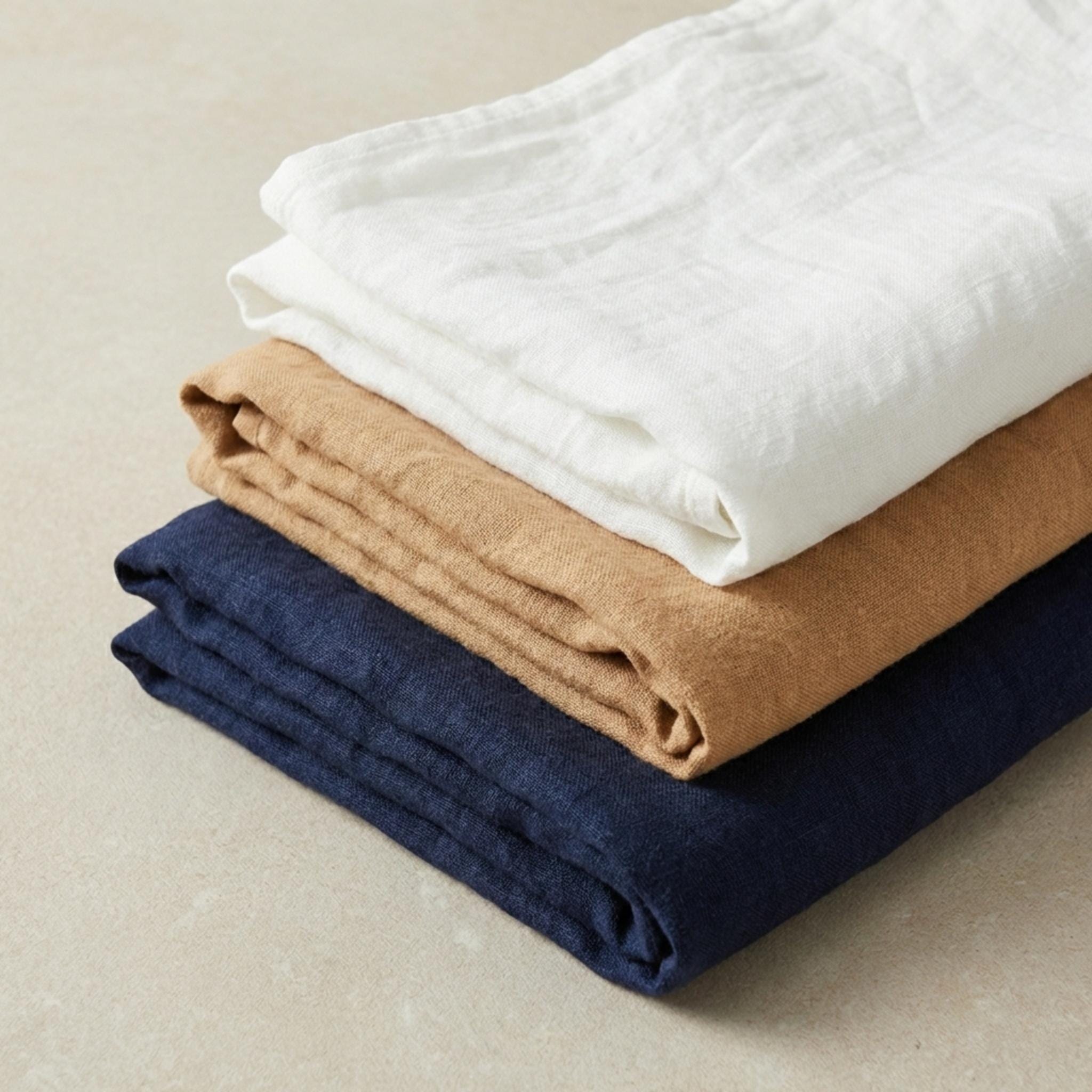 Washed linen runner colors