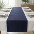 Washed linen table runner
