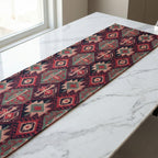 Runner on dining table