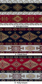 Anatolian linen runner decor