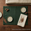 Natural linen placemats set of 4
