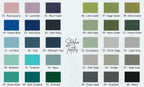 Color chart 31-60 — StarLux Textiles