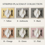 Striped cotton texture