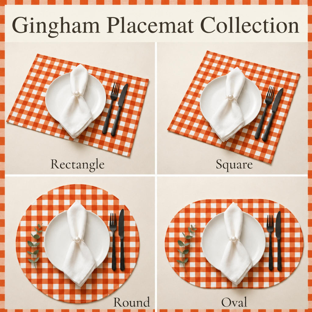 Orange placemat styling