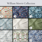 William Morris pattern chart — 15 designs