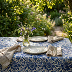 William Morris Indigo Vine tablecloth