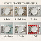 Green placemat styling