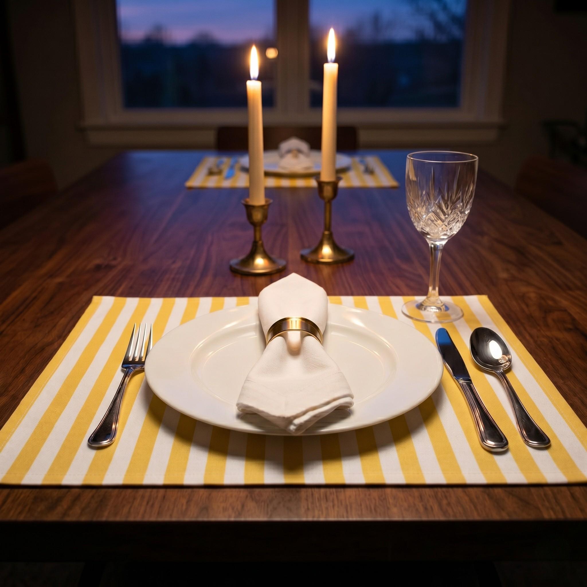 Summer table setting