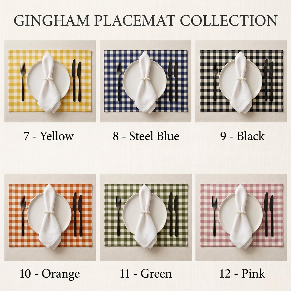 Placemat shapes
