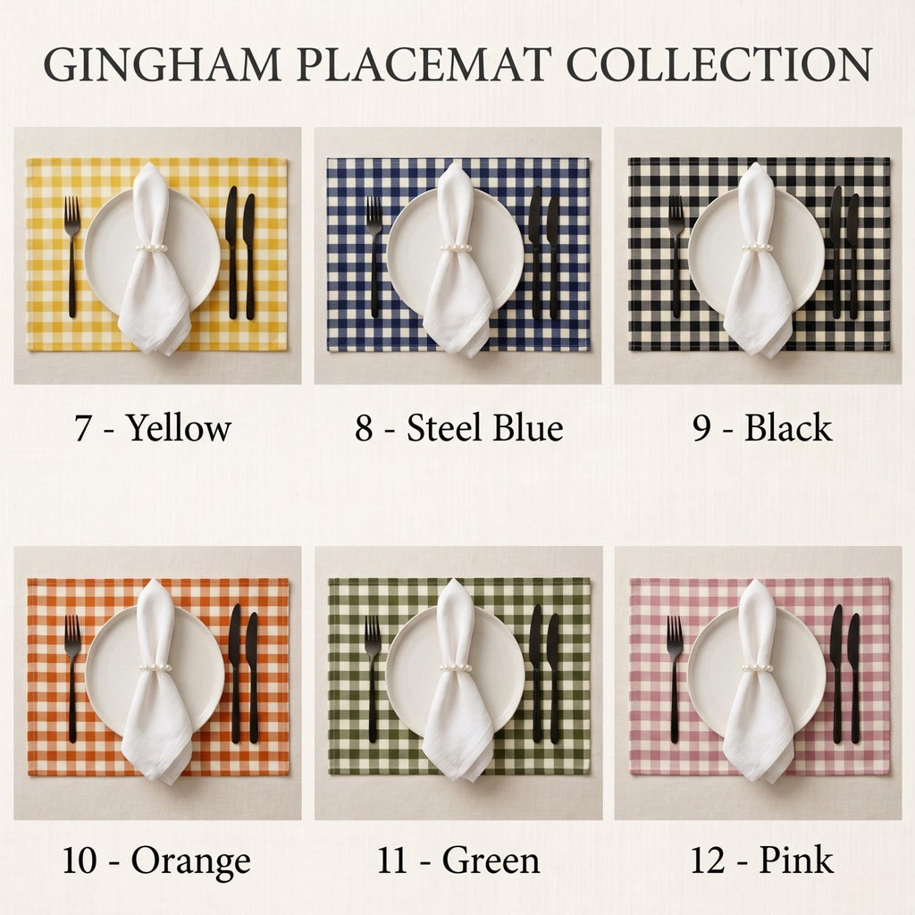 Placemat shapes