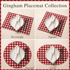 Red placemat styling