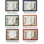 Placemat color combinations