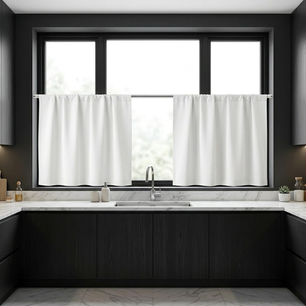 Light blocking window drapes