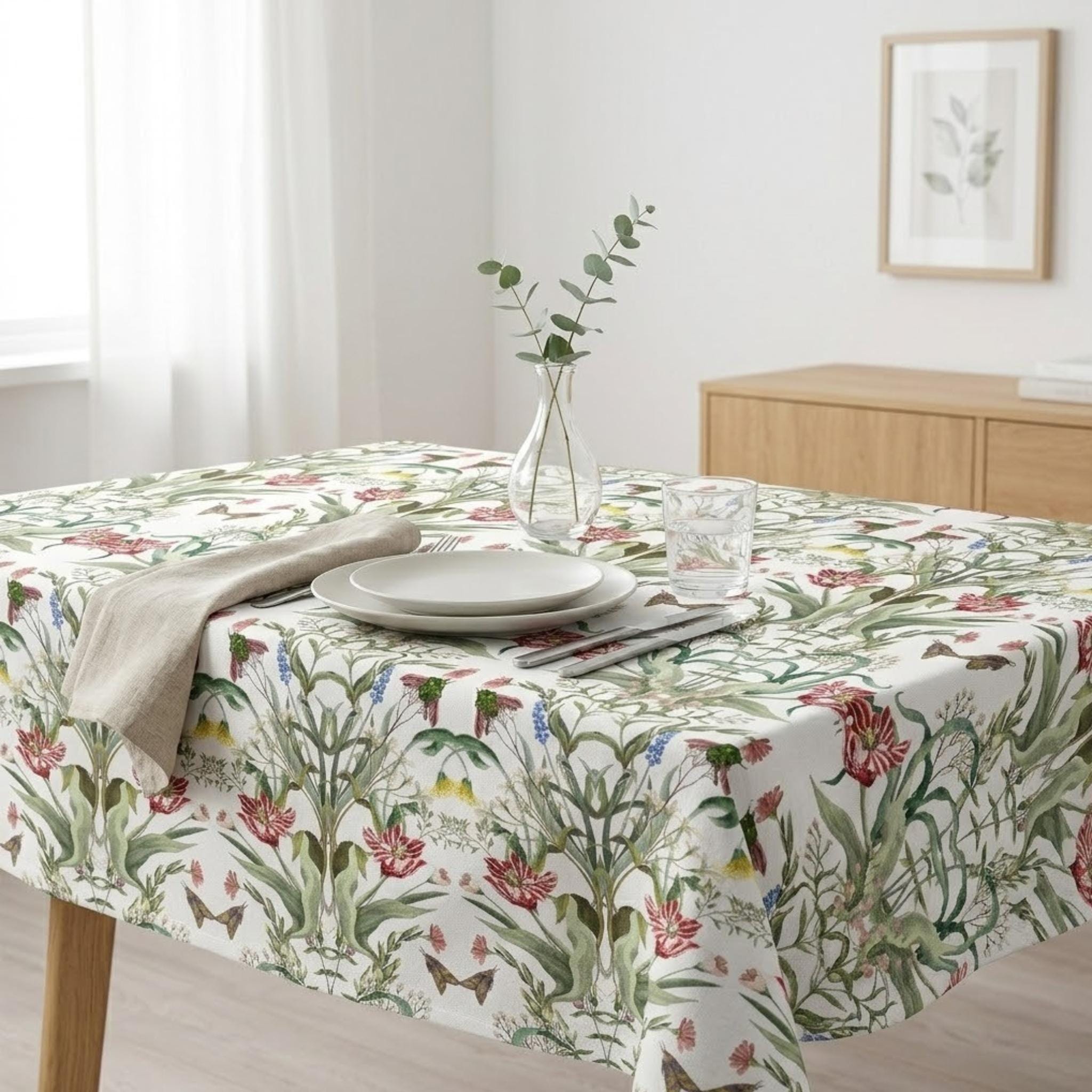 William Morris Wild Botanica tablecloth