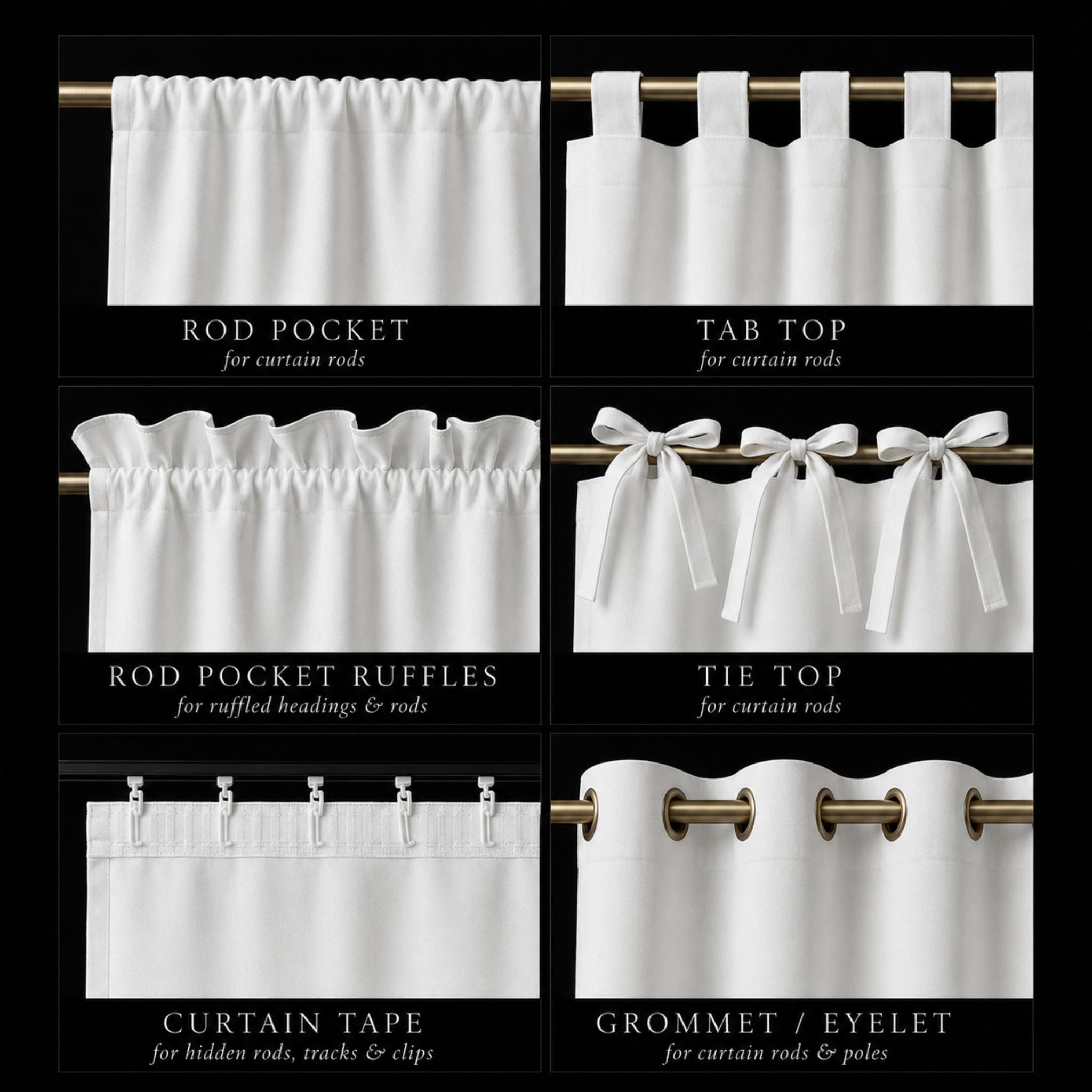 Blackout curtain color catalog