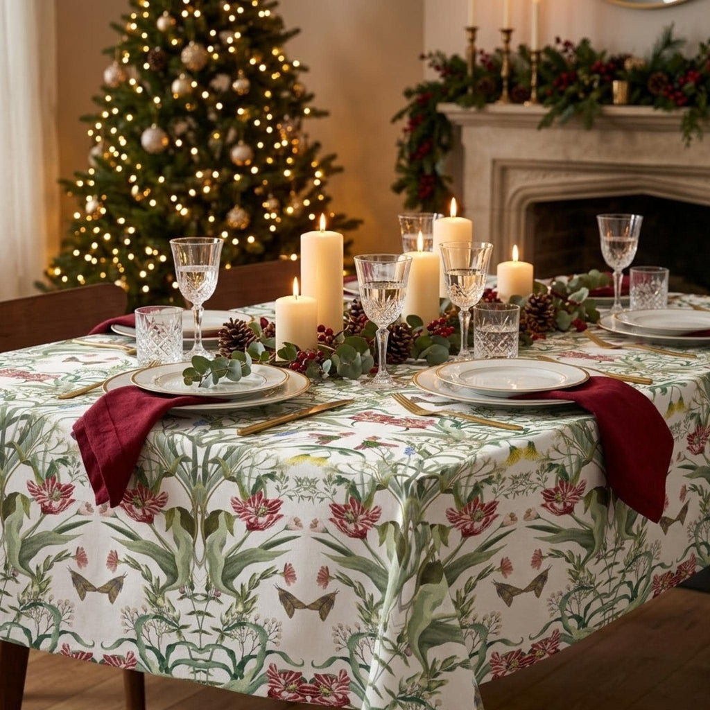 Wild Botanica print tablecloth
