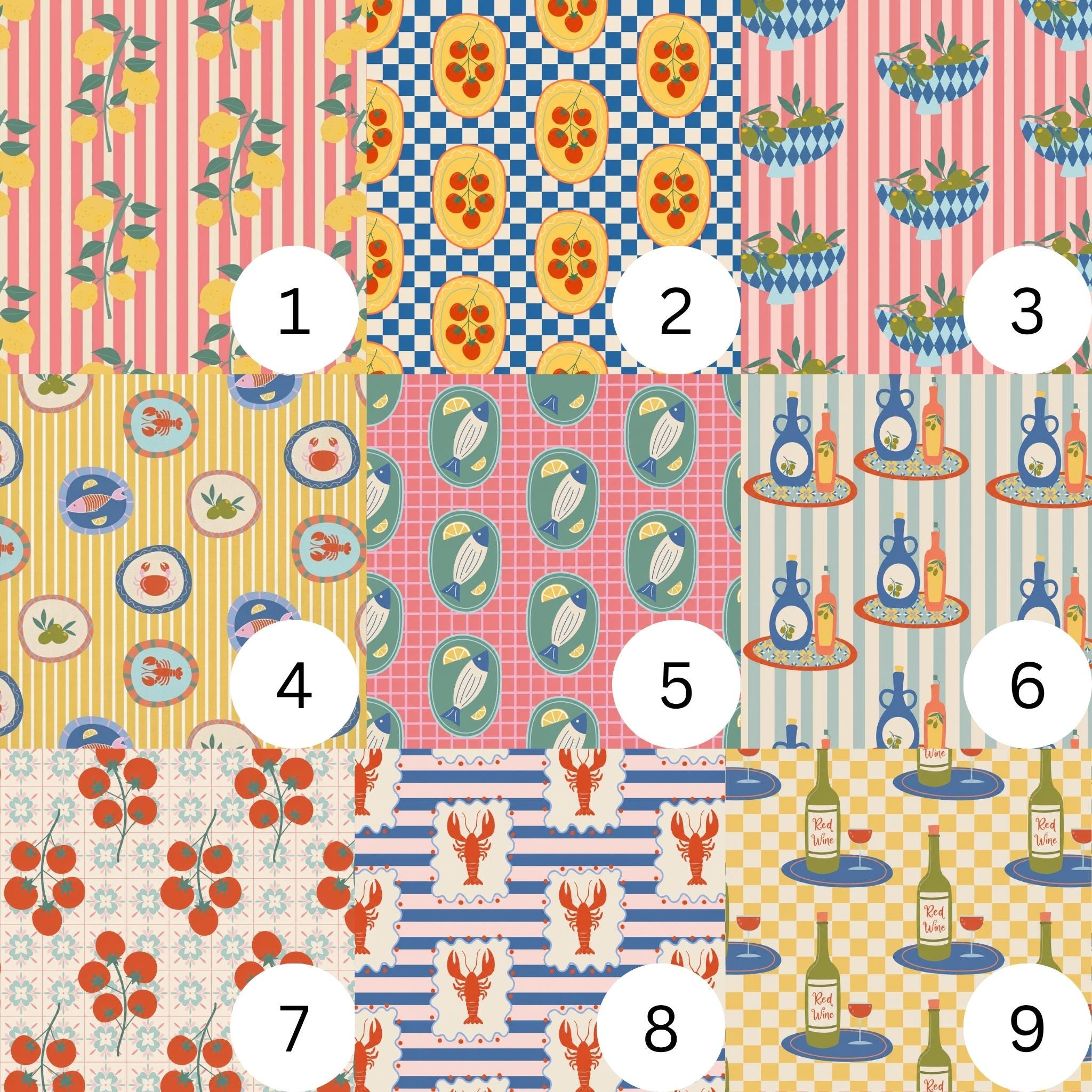 Lemon curtain fabric close-up