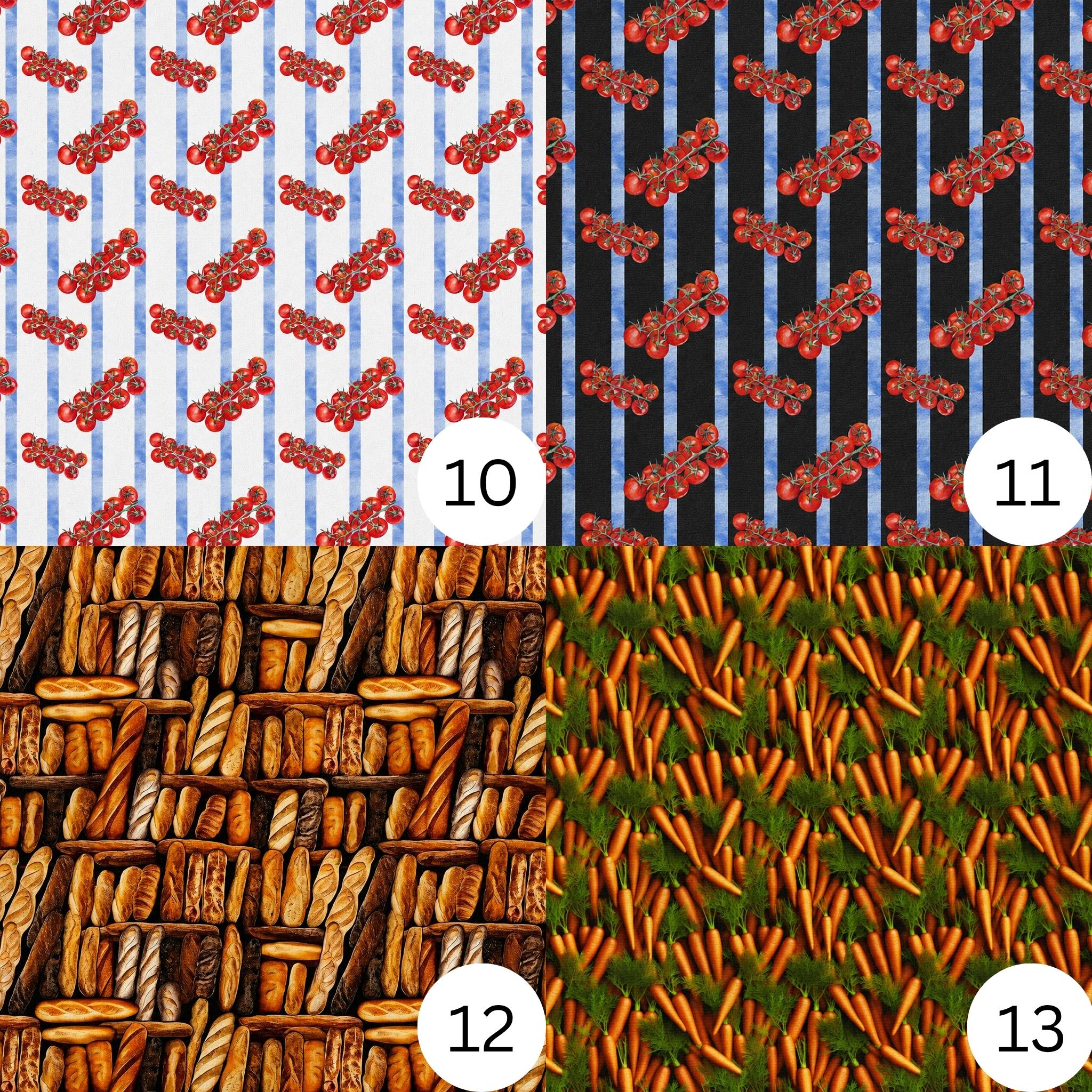 Striped tier drapes