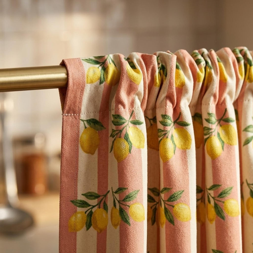 Lemon Grove curtain pair
