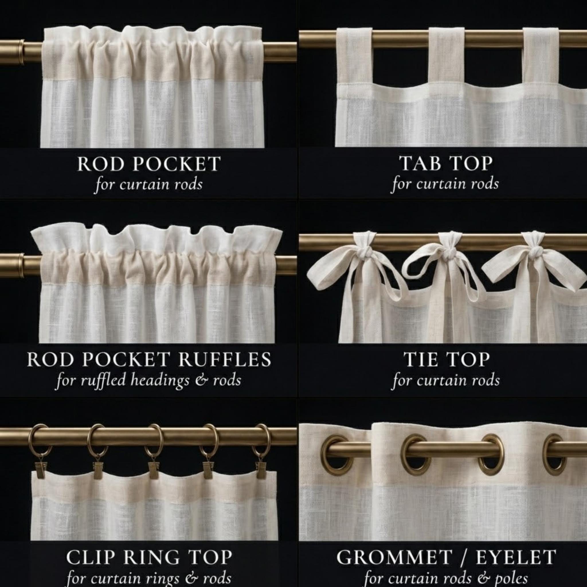 Linen curtain fabric texture