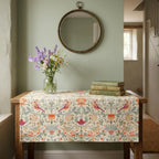 William Morris runner dining decor