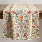 Strawberry Thief table runner setting