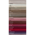 Velvet color chart — colors 1 to 21